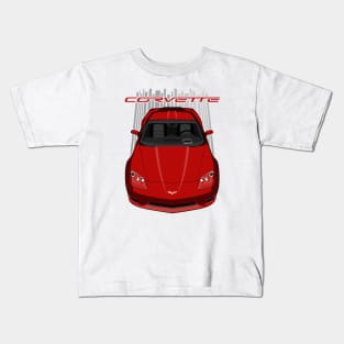 Corvette C6 - Crystal Red Kids T-Shirt